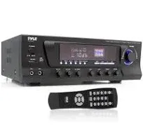 300W Digital Stereo Receiver System AM/FM Qtz. Synthesized Tuner USB/SD