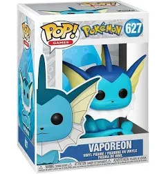 Games - Vaporeon #627 Damaged Box Funko Pop