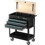 DuraTech 30-1/2 in 3-Drawer Rolling Tool Cart