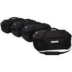 Thule GoPack Duffel Bags, Black - 4 count