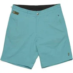 NWT Men Howler Brothers Horizon Hybrid 9.5” Shorts 2.0 Petrol Blue Size 34