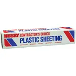 Poly-America Clear Plastic Sheeting 12' x 200' 1.5 Mil