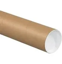 AVIDITI Shipping Tubes 4"L x 36"W, 12-Pack | Heavy Duty Cardboard Mailing Tube for Packing, Shipping and Mailing 436