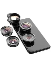 Selvim Phone Camera Lens Phone Lens Kit, 22x Telephoto Lens, 235° Fisheye Lens..