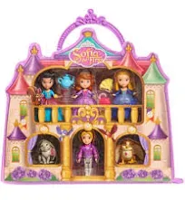 Disney Junior PRINCESS SOFIA THE FIRST Castle Case With Figures