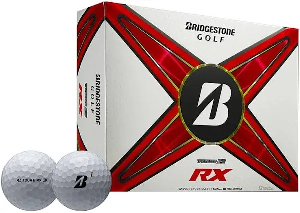 New Bridgestone Tour B RX Golf Balls