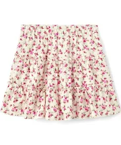 The Children's Place Girls' Tiered Floral Skort