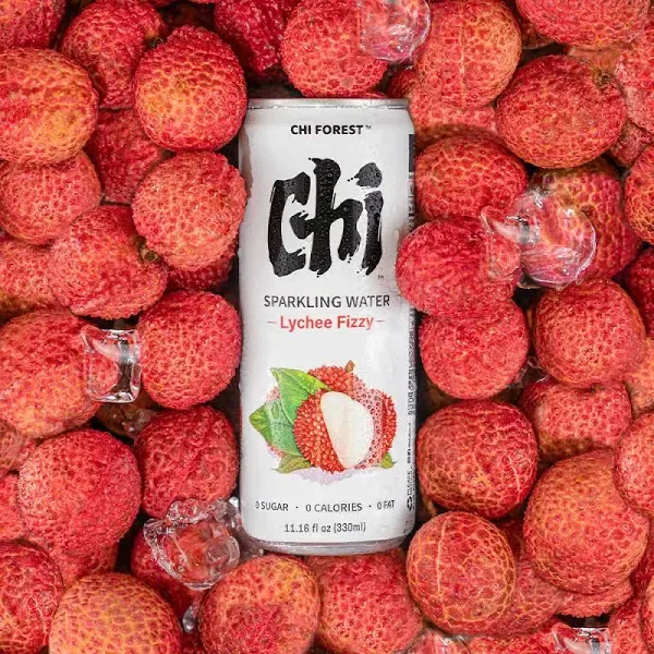 Genki Forest Lychee Fizzy Sparkling Water