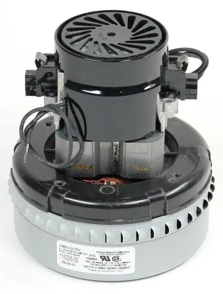 Ametek 120V Vacuum Motor, 2 Stage, 5.7" Dia 116336-01