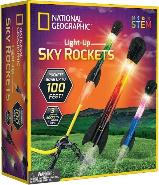 Light Up Air Rockets Activity Set