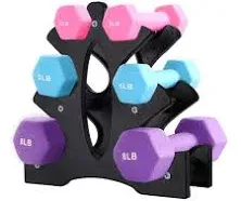 AUXSOUL 3 Tier Dumbbell Rack Stand