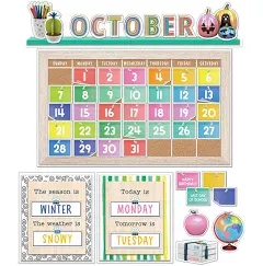 Carson Dellosa Creatively Inspired Calendar Bulletin Board Set