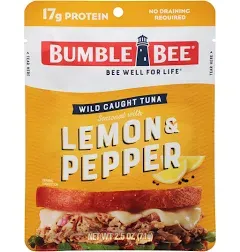 Bumble Bee Lemon & Pepper Seasoned Tuna