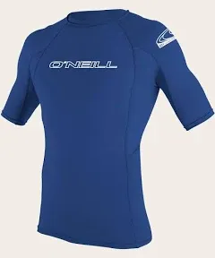 O'Neill Men's Basic Skins Short Sleeve Rash Guard