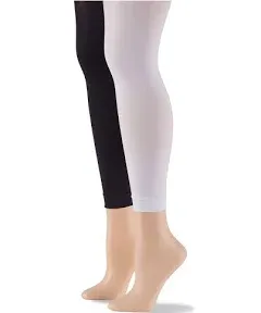 No Nonsense Women's Super Opaque Control Top Footless Tights