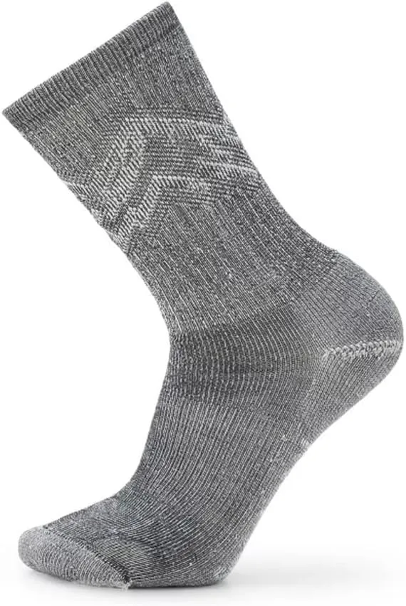 Smartwool Men's Hike Classic Edition Light Cushion Mountain Pattern Crew Socks