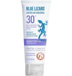 Blue Lizard Sensitive Face Mineral Sunscreen