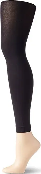 No Nonsense Women's Super Opaque Control Top Footless Tights