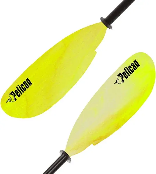 Pelican - Poseidon Paddle - Aluminum Shaft with Reinforced Fiberglass Blades - Lightweight, Adjustable Kayaks Paddles - Perfect for Kayaking Boating