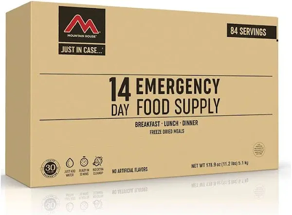 Mountain House 14 Day Emergency Food Supply