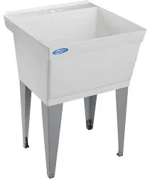 E.L. Mustee & Sons Utilatub Floor Mount Laundry Tub