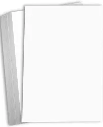 Hamilco White Cardstock Thick 11x17 Paper Cover Card Stock