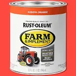 Rust-Oleum Specialty Gloss Kubota Orange Interior/Exterior Oil-based Industrial Enamel Paint (1-quart) Lowes.com