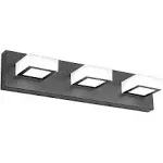 Led Modern Black Bathroom Vanity Lights 3 Lights Acrylic Modern Black Bathroom W