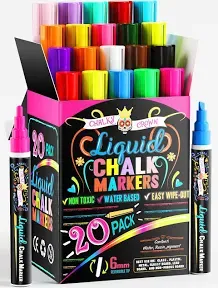 Bold Chalk Markers for Blackboards