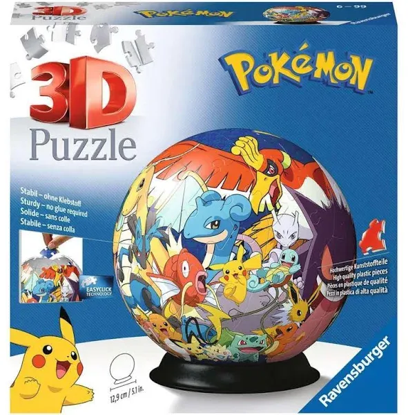 Ravensburger Pokemon 3D Jigsaw Puzzle Ball