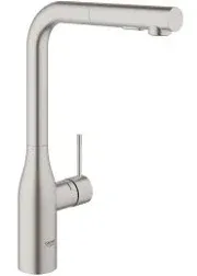 GROHE 30271DC0 Essence Single-Handle Kitchen Sink Faucet with Pull-Down Sprayer