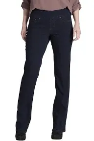 Jag Women's Paley Mid Rise Bootcut Pull-On Jeans