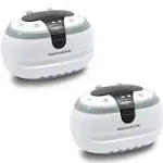 Magnasonic Professional Ultrasonic Jewelry and Eyeglass Cleaner - 2 Pack