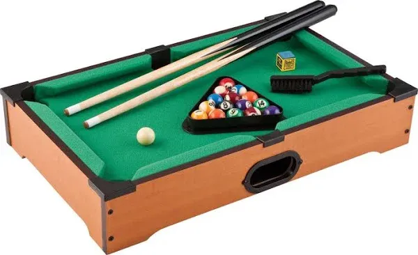 Mainstreet Classics 20-Inch Table Top Miniature Billiard/Pool One Size, Green 