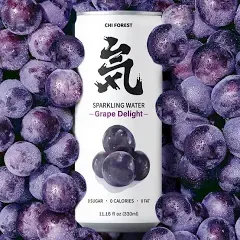 Genki Forest Grape Delight Sparkling Water