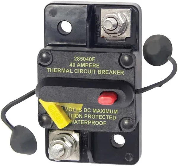 Blue Sea 285-Series 40 Amp Circuit Breaker