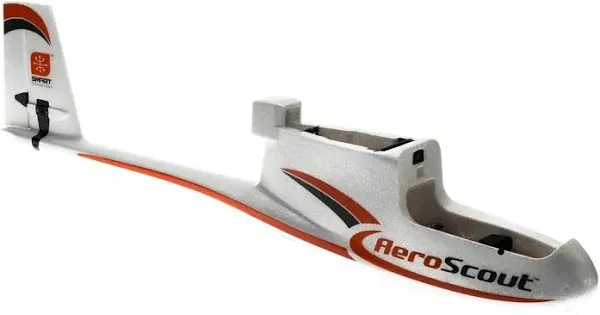 HobbyZone Fuselage with Elevator/ Rudder Servos for AeroScout