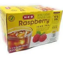 H-E-B Raspberry Iced Tea Single Serve Cups