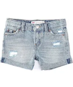 Girls 4-6x Levi's® Jean Girlfriend Shorts