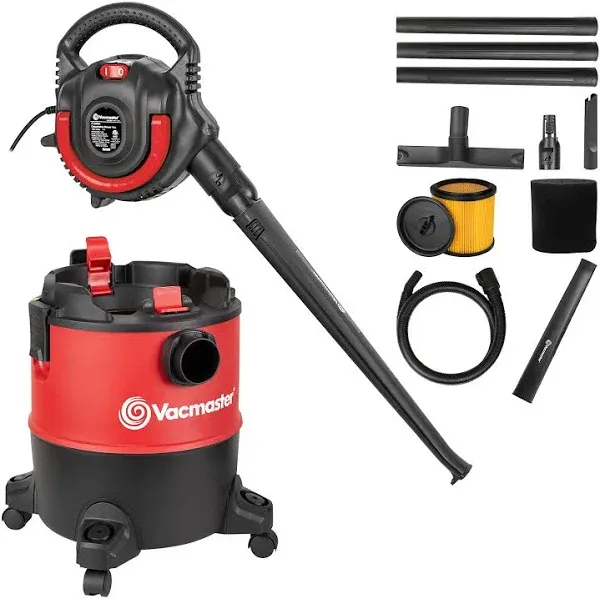 Vacmaster VBVB611PF 1101 6 Gallon 5 Peak HP Wet Dry Shop Vacuum