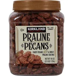 Kirkland Signature Premium Praline Pecans, 40 Ounces