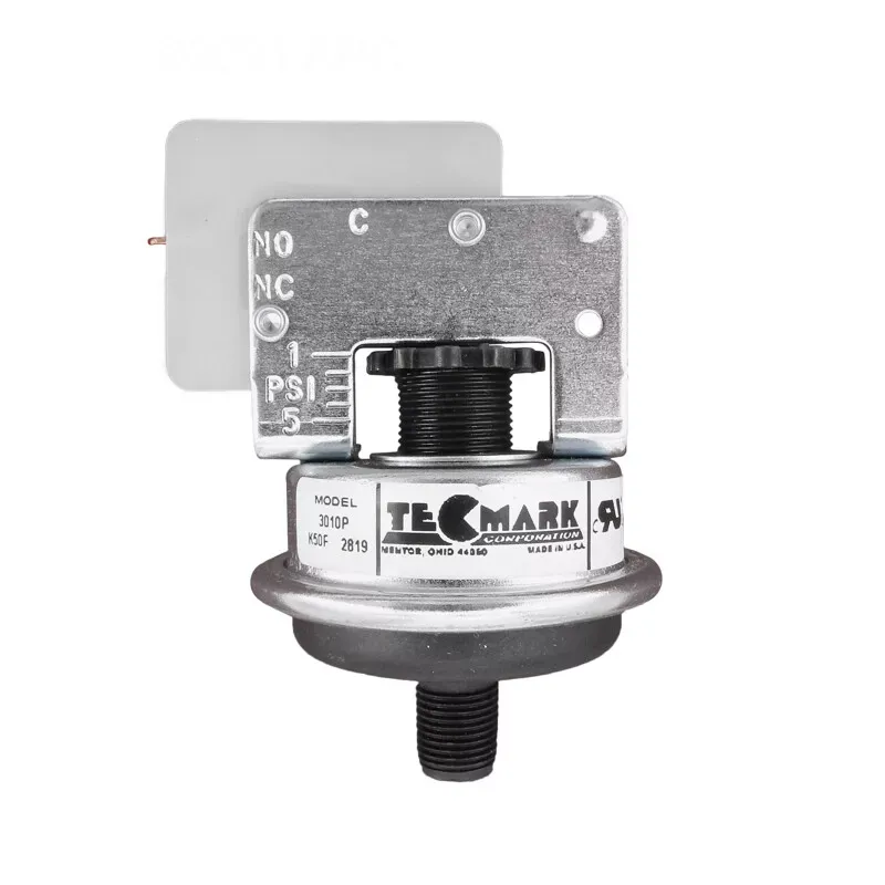 Hot Tub Basics | Pressure Switch Tecmark 25A 1/8&#034;mpt SPNO 3010P