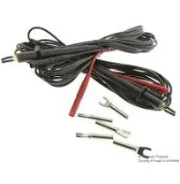 AEMC 2118.74 Spring-Loaded Kelvin Probes with 5 Fork Terminals, 1A, 20 ft