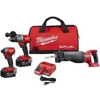 Milwaukee M18 Fuel 3-Tool Combo Kit 2997-23