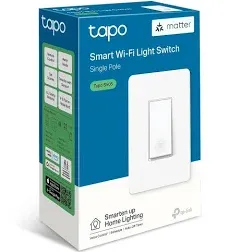 TP-Link Matter Smart Light Switch: Voice Control w/Siri, Alexa &amp; Google Home