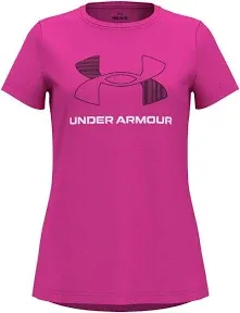 Under Armour Girls' Tech Big Logo Short Sleeve T Shirt