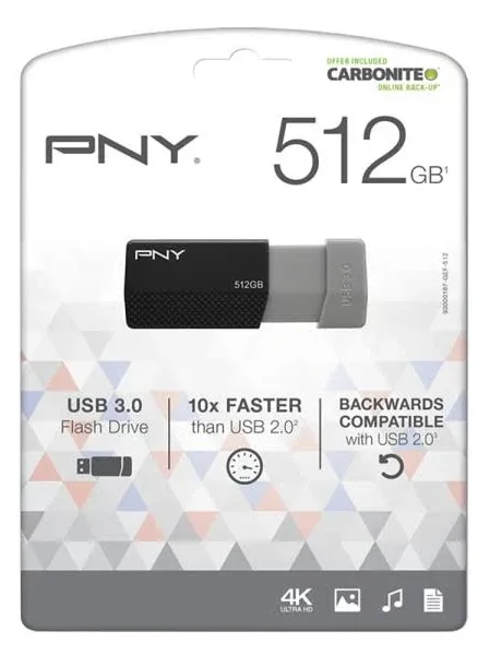 PNY 512GB USB 3.0 Flash Drive