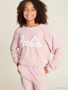 Barefoot Dreams Youth Barbie CozyChic Ultra Lite Sweatshirt