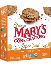 Mary's Gone Crackers Super Seed Crackers