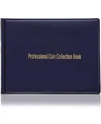 Coin Collection Holder Album Book for Collectors